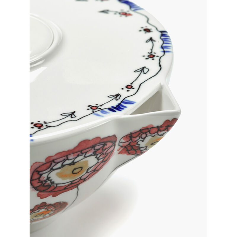 Marni Midnight Flowers Teapot - Anemone Milk image number 2